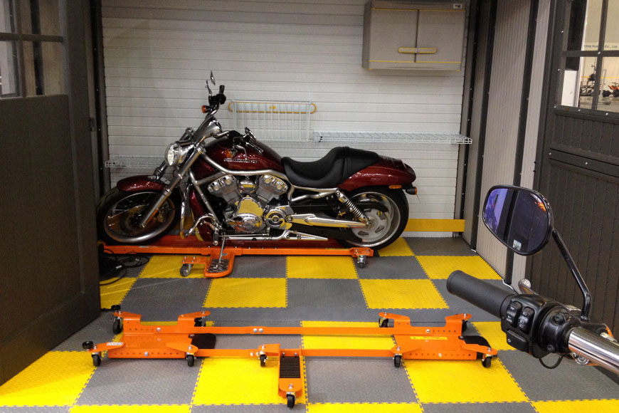гараж для мотоциклиста 5