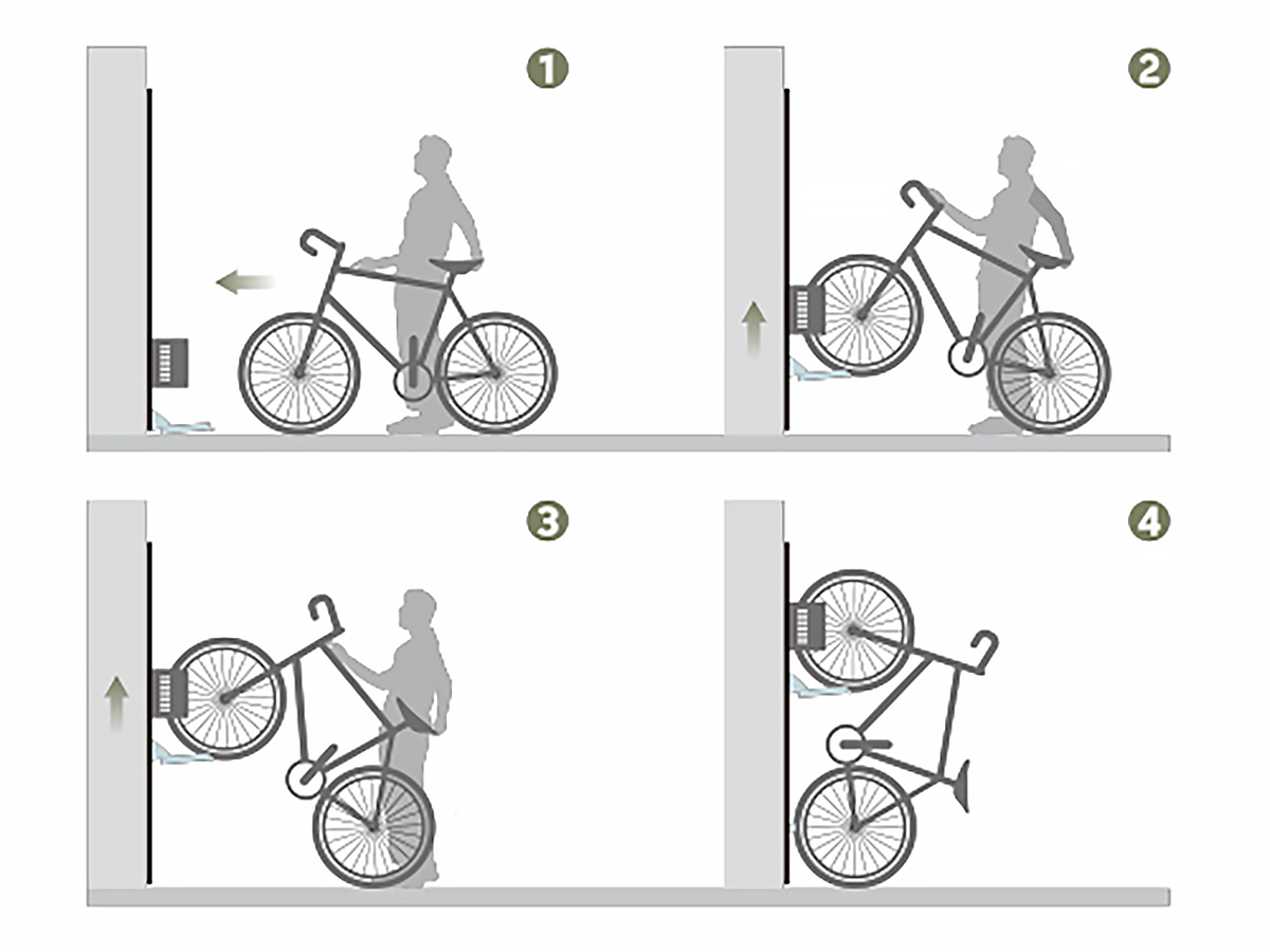 Настенный велокронштейн Изилифт