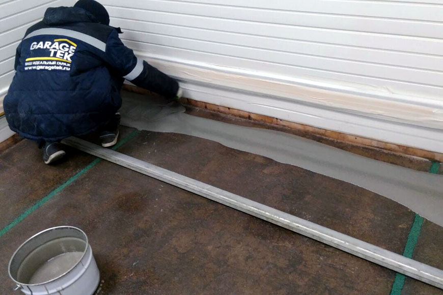 обустройство и ремонт гаража зимой от ГаражТек