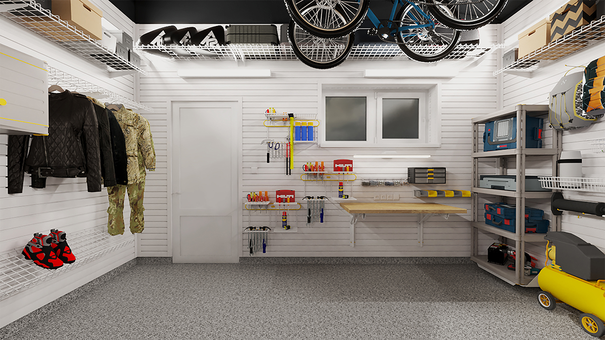 дизайн-проект гаража для авто и квадроцикла 5