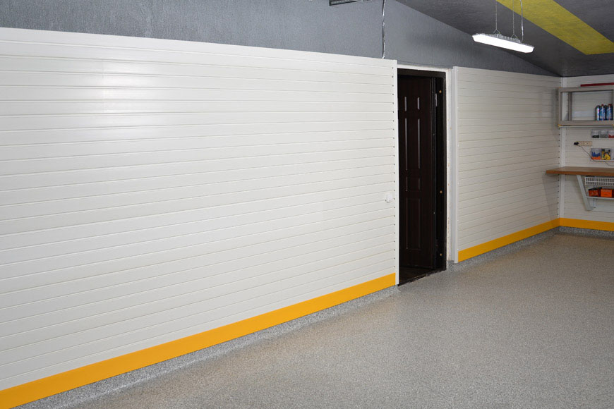 панели для отделки стен гаража