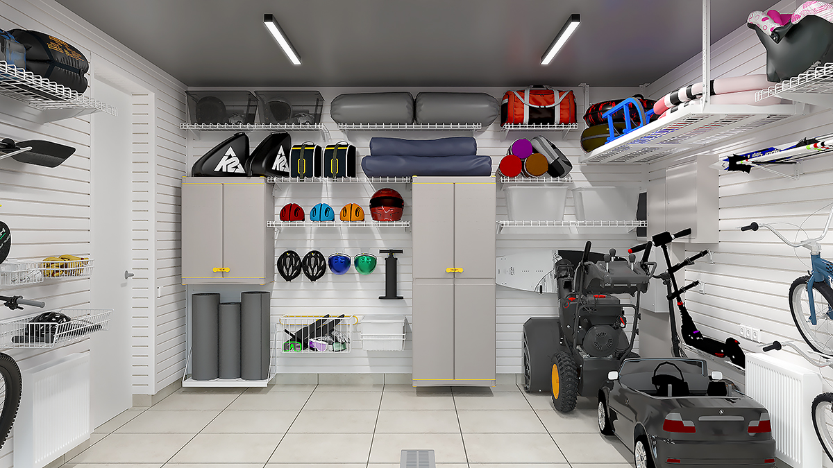 До-дизайн-после | Планируем обустройство двух гаражей и садовой зоны