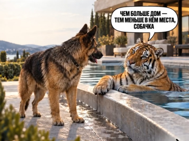 Большой дом, а места нет
